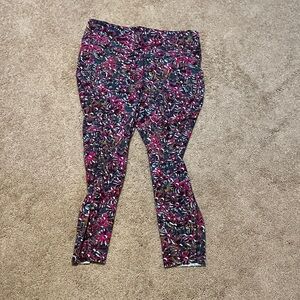 Colorful Floral lululemon leggings